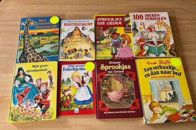 8 sprookjesboeken, allemaal samen voor maar 4euro, Boeken, Ophalen, Zo goed als nieuw