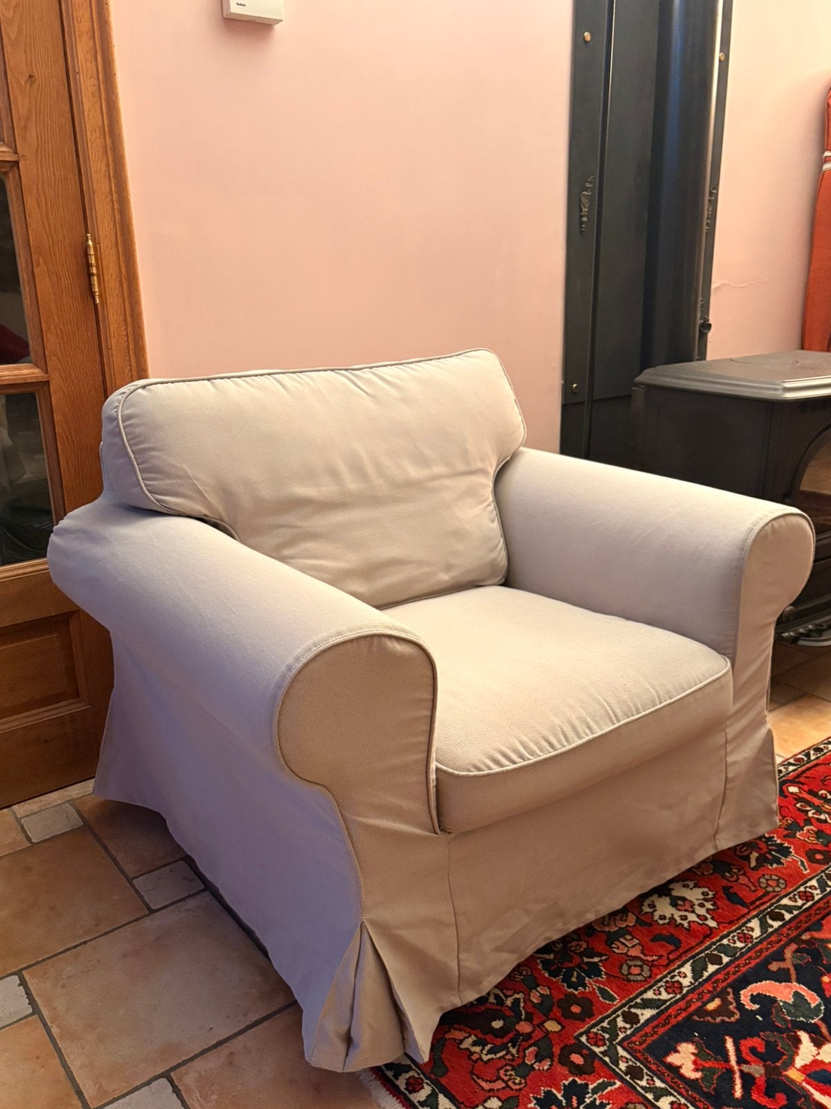 Fauteuil Ektorp, Enlèvement, Utilisé
