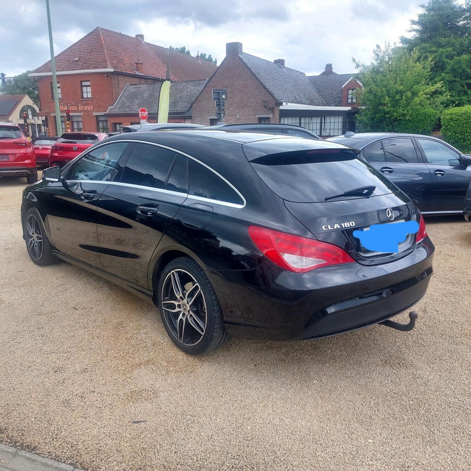 Mercedes CLA 180 te koop, Auto's, Mercedes-Benz, CLA, Achterwielaandrijving, Zwart, Zwart