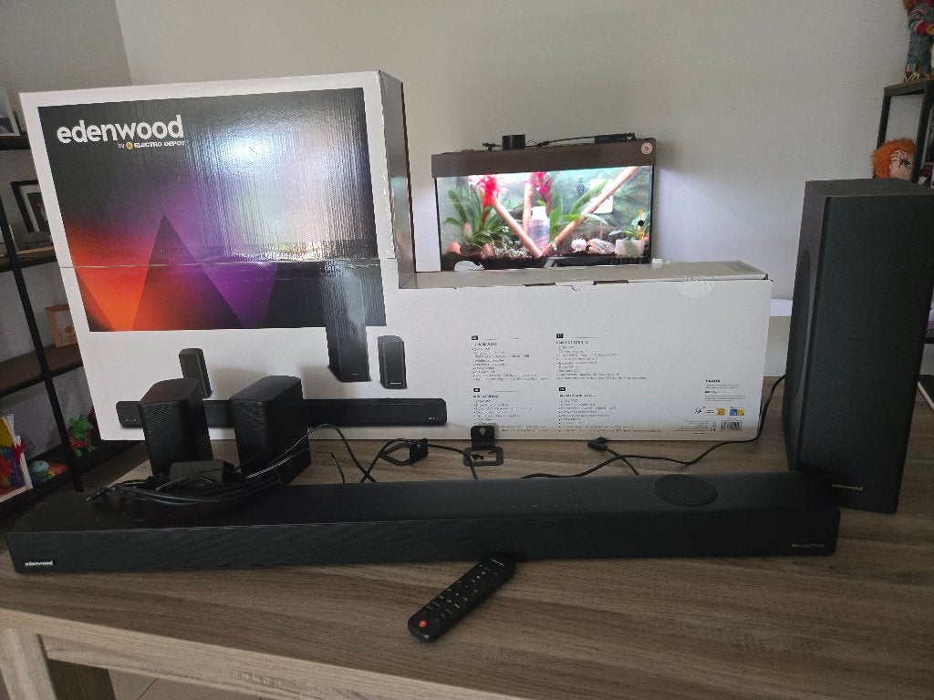 Edenwood soundbar 5.1.2, Enlèvement ou Envoi, Bluetooth, Neuf