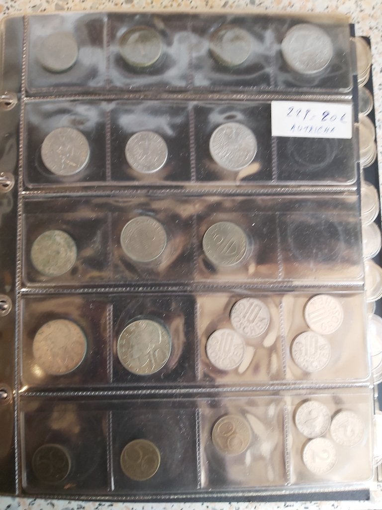 Verzameling van 372 wereldmunten 1900/1999, Ophalen of Verzenden, Gebruikt
