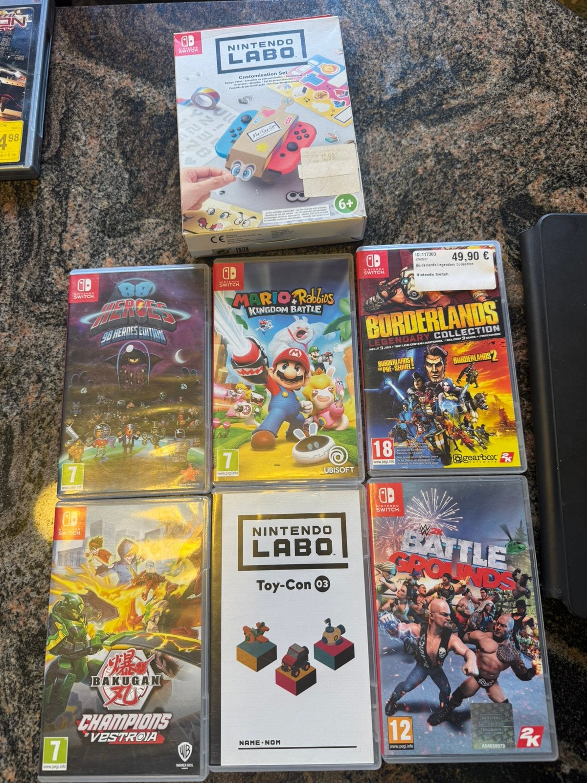 Switch games, Ophalen of Verzenden, Zo goed als nieuw