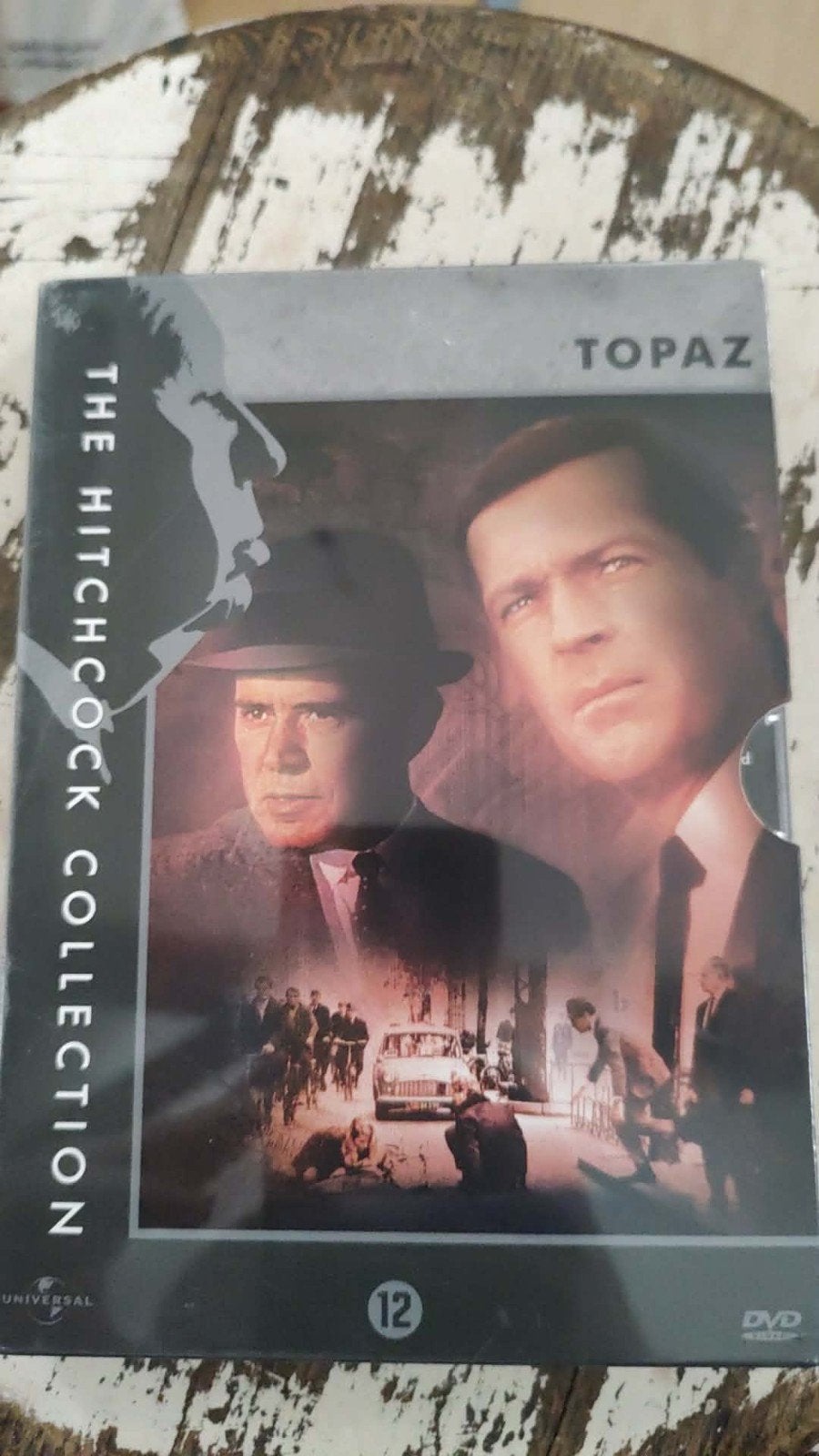 Alfred Hithcock Topaz (toujours dans son emballage/film d'or, Enlèvement ou Envoi, Anglais, Anglais