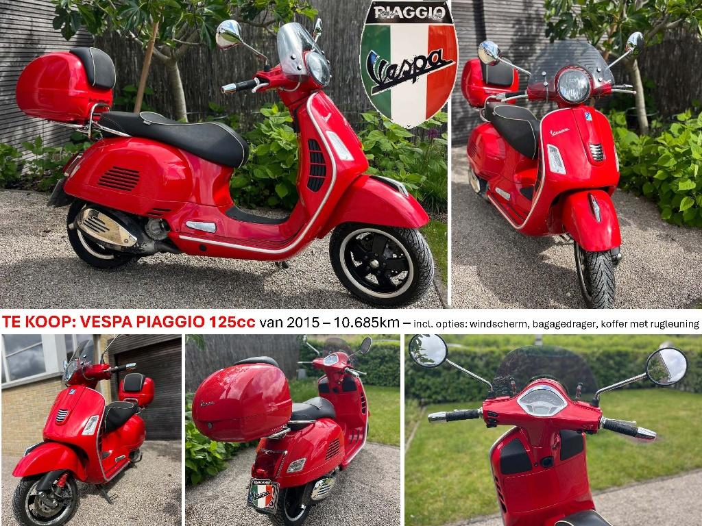 Vespa GTS 125ie, Scooter, Gebruikt, Particulier, 125 cc
