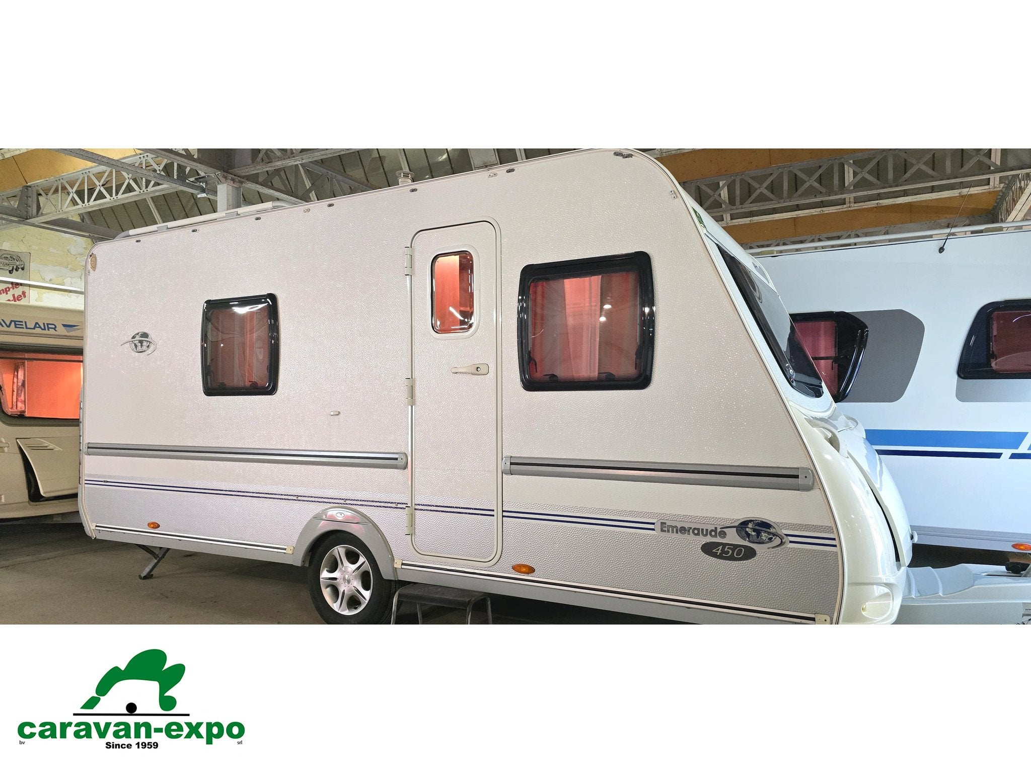 CARAVELAIR EMERAUDE 450, Caravans en Kamperen, Bedrijf, 750 - 1000 kg, 5 tot 6 meter, Caravelair