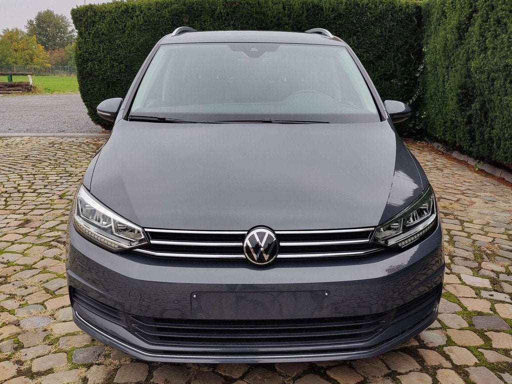 Volkswagen Touran Touran 1.5 TSI OPF DSG ACTIVE (bj 2021), Auto's, Adaptive Cruise Control, Stof, 4 cilinders, 7 zetels