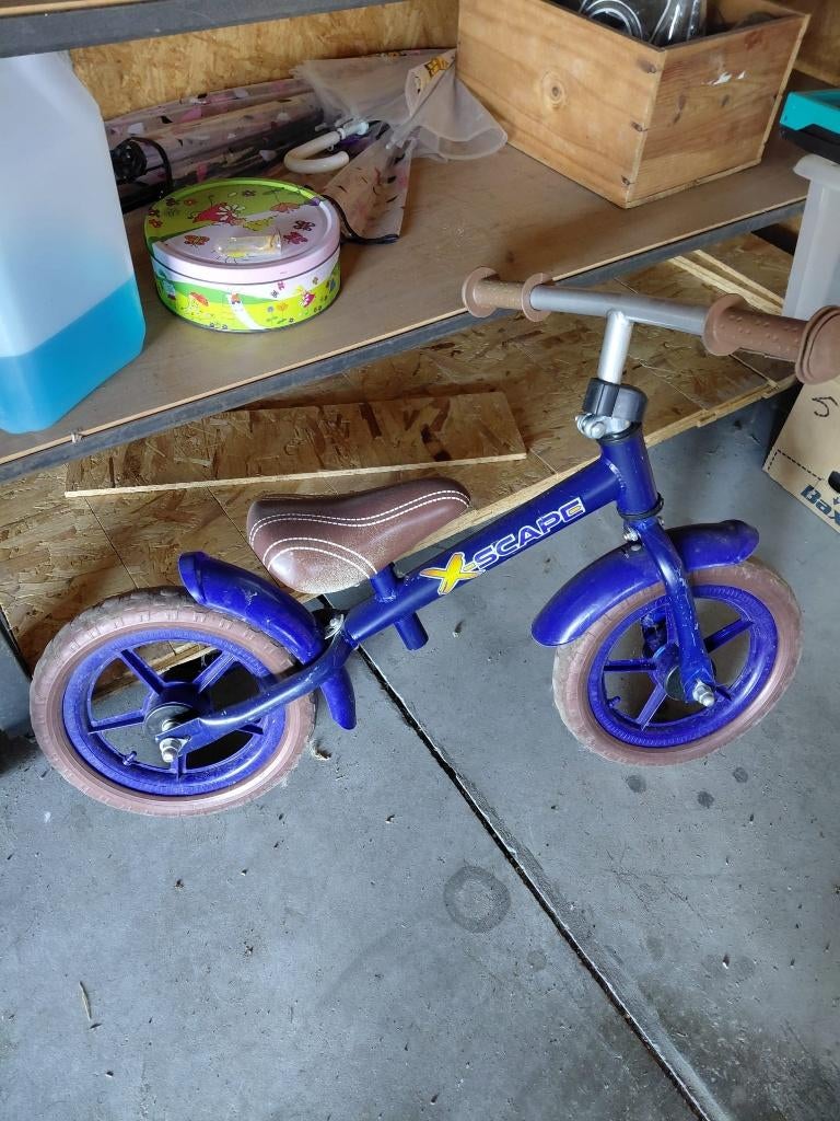 kinderfiets, Fietsen en Brommers, Fietsen | Kinderfietsjes, Ophalen, Gebruikt, Minder dan 16 inch, Geen merk