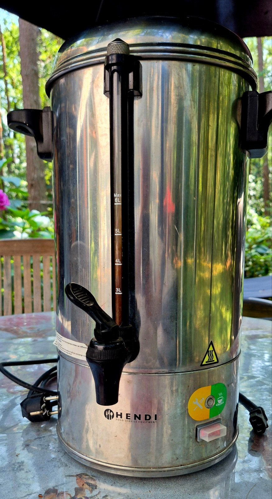 PERCOLATOR 6L, 10 kopjes of meer, Ophalen, Gebruikt