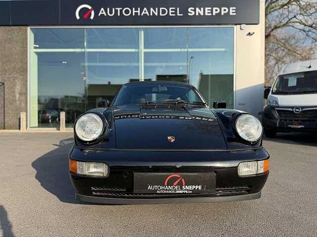Porsche 964 911/964 Carrera 4 /Service book! First, Auto's, Porsche, 4 zetels, Cabriolet, 246 pk, Zwart