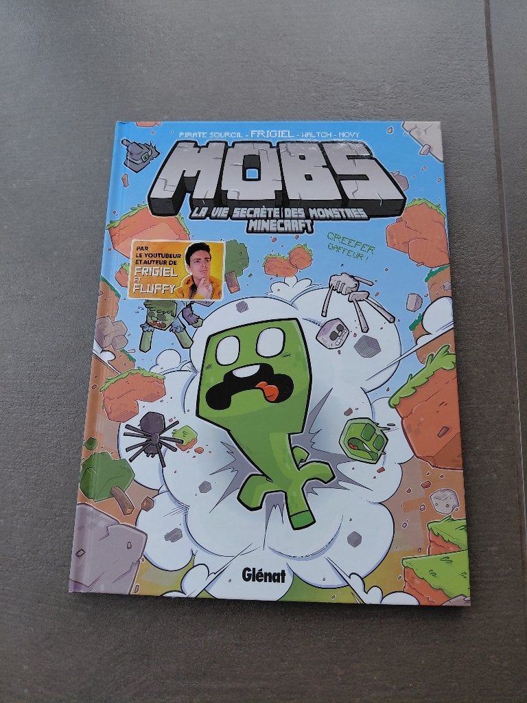 Book Mobs Minecraft Creeper Gaffeur, Boeken, Ophalen of Verzenden, Zo goed als nieuw, Jongen of Meisje, 5 of 6 jaar