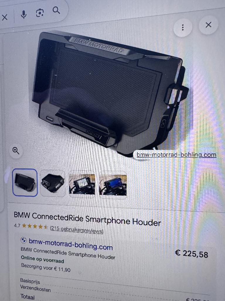 BMW ConnectedRide smartphone houder, Ophalen of Verzenden, Zo goed als nieuw