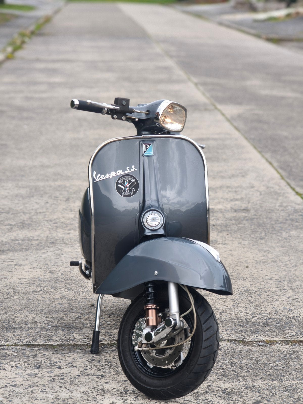 Vespa Replica S.S. papier 125, Enlèvement
