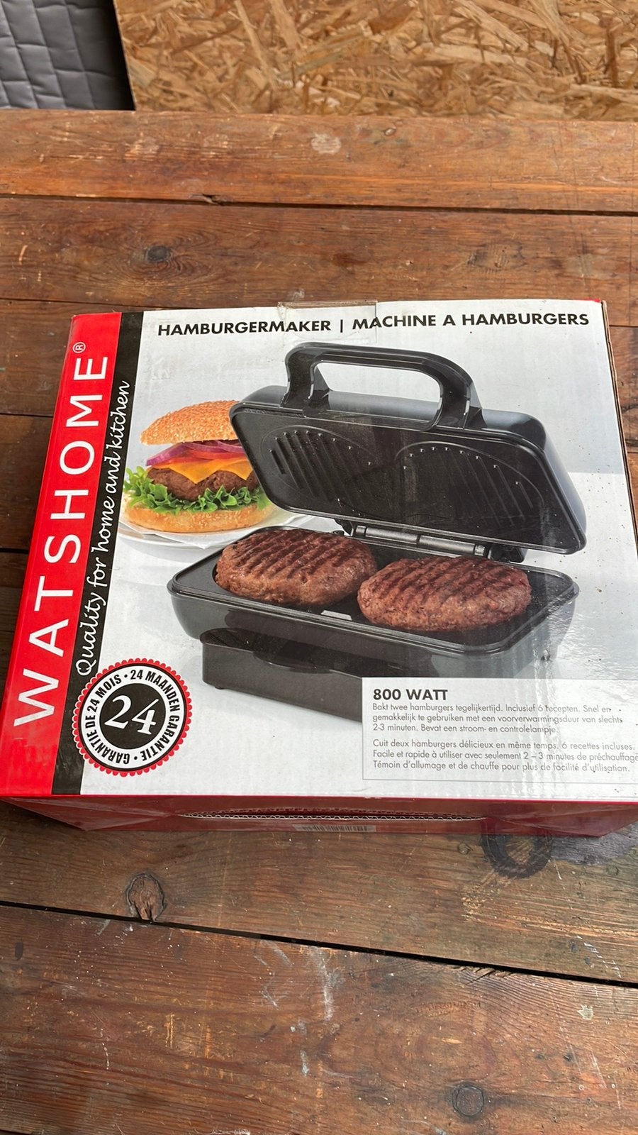 Hamburger maker nieuw, Elektronische apparatuur, Ophalen, Nieuw