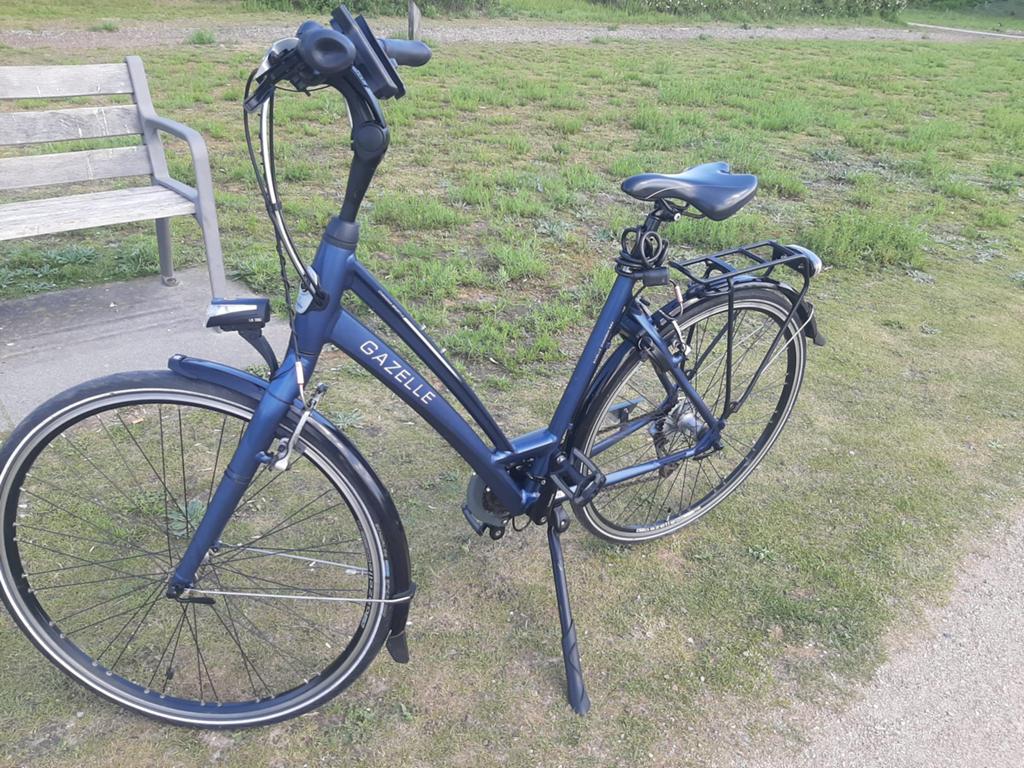 Blauwe gazelle fiets in top staat, Fietsen en Brommers, Ophalen of Verzenden, Zo goed als nieuw, Gazelle