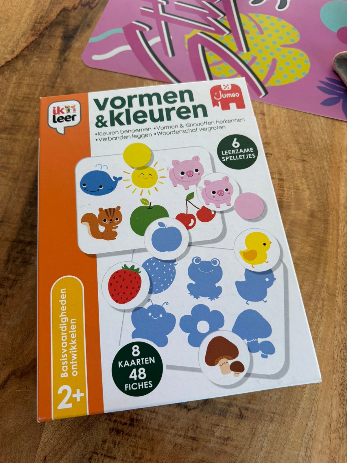Vormen en kleuren spel, Enlèvement, Comme neuf