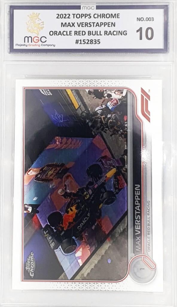 2022 F1 Topps Chrome - Max Verstappen - Oracle Red Bull, Envoi, Neuf, ForTwo