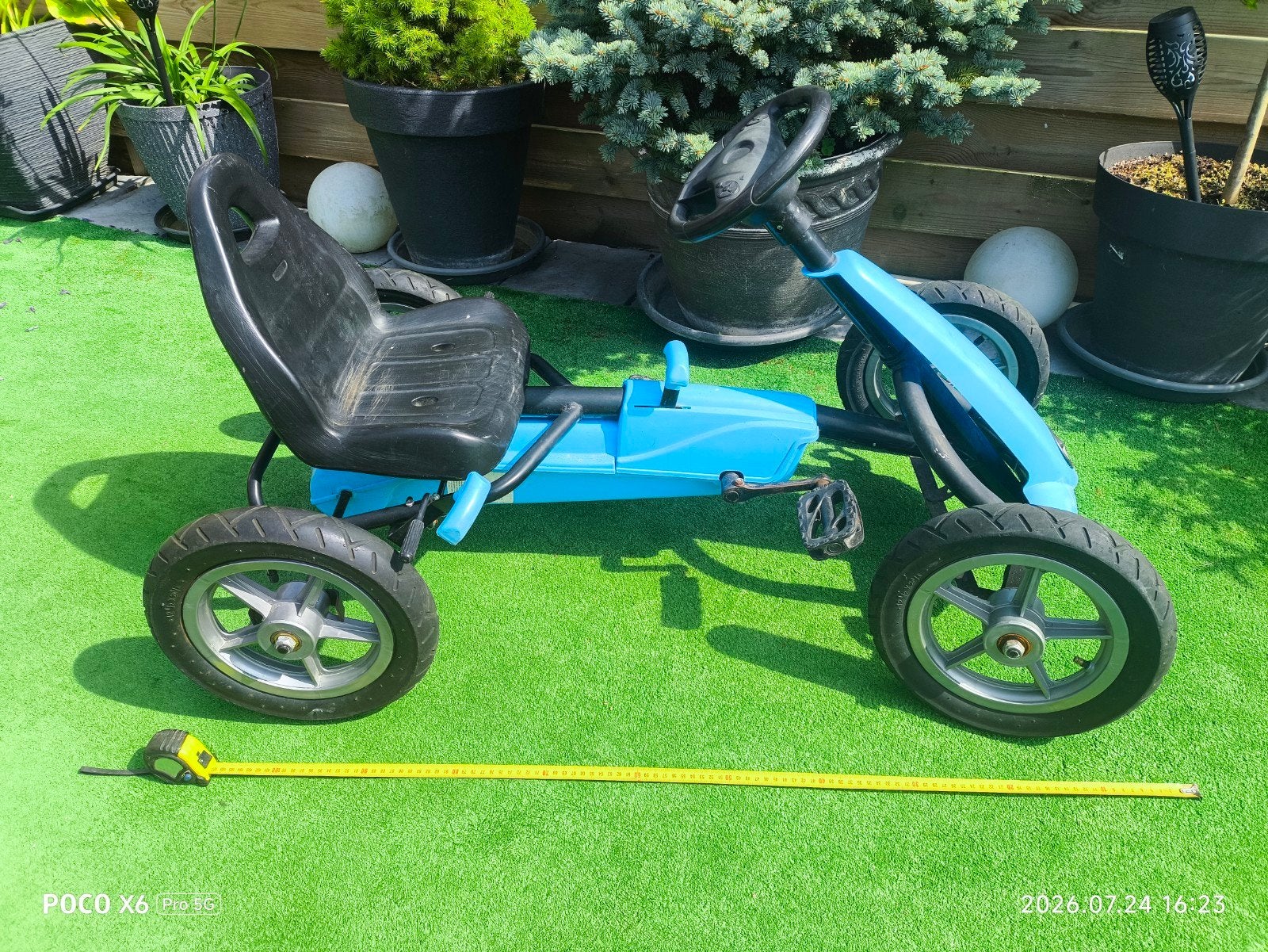 Skelter, gocar , gokart met luchtbanden ( 3-8 jaar)
Pe, Ophalen
