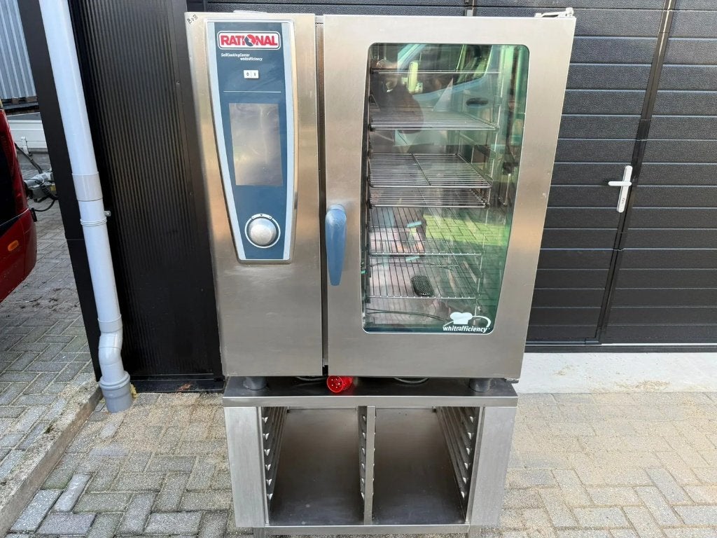 Rational oven 10 niveaus 2011 Zelfkoken Whiteffinciency, Ophalen, Gebruikt, Ovens, Microgolfovens en Steamers