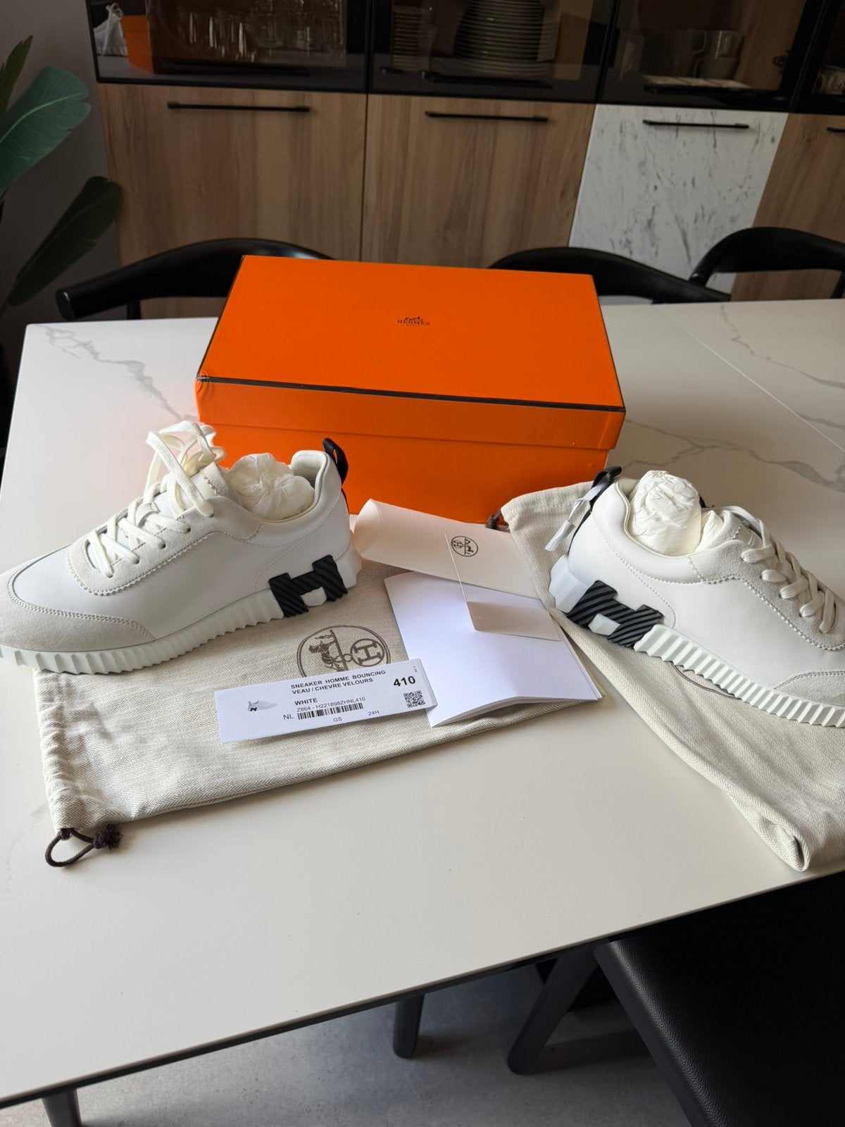 Hermes bouncing sneakers 41, Enlèvement ou Envoi, Comme neuf
