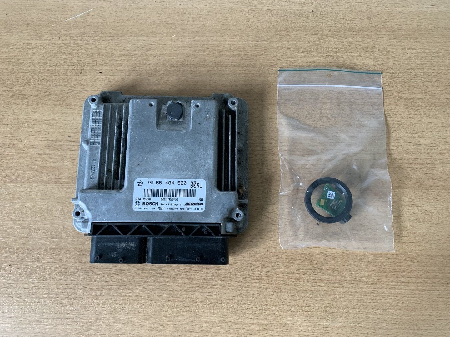 ECU opel corsa D 2009 tot 2014 motormanagement 55484520, Gebruikt, -, -, Opel