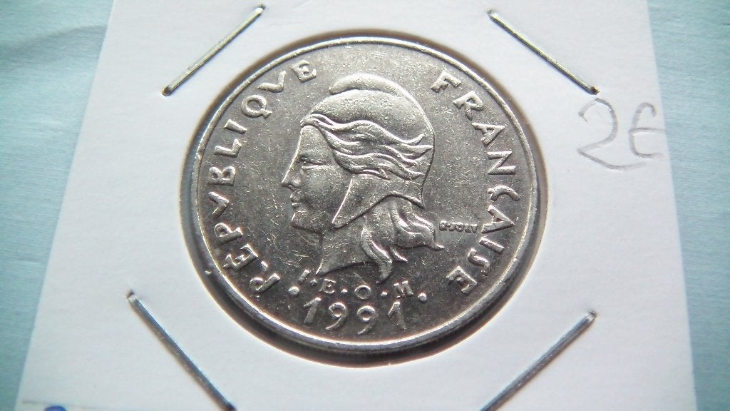 polynesie 20 francs 1991, Enlèvement