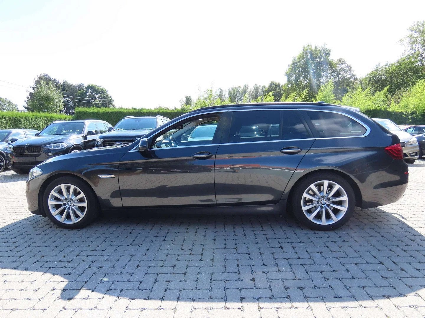 BMW 5 Serie 520 Touring 520 dA (automatique), Autos, BMW, Cuir, Euro 6, Entreprise, Commande vocale
