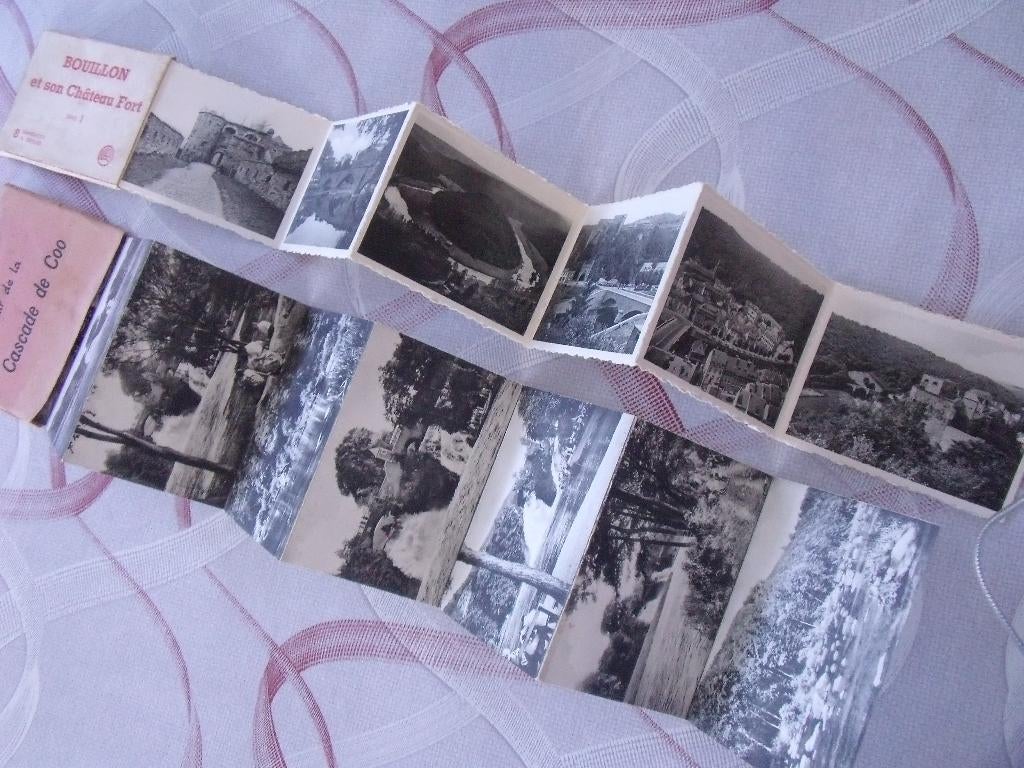 dépliants souvenirs cascade de  COO & Chateau Bouillon = 5€, Enlèvement, Utilisé, Dépliant
