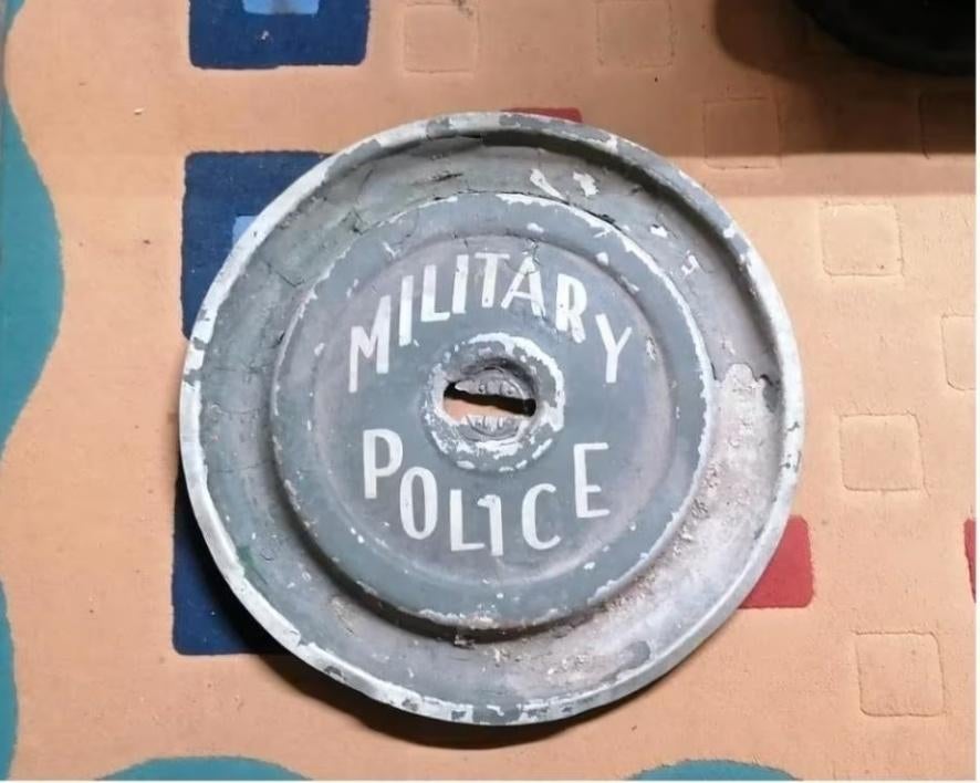 Couvercle militaire Military police US Américaine WW2, Collections, Objets militaires | Seconde Guerre mondiale, Enlèvement, Autres