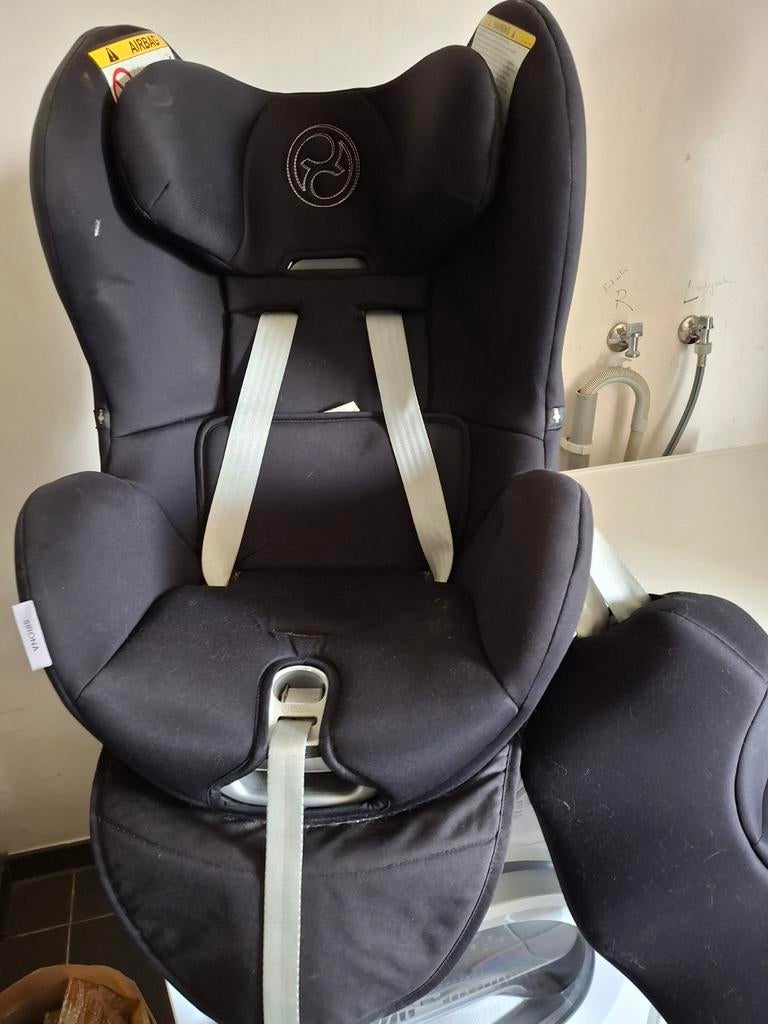 Zwarte autostoel vh merk Sirona, Ophalen, Isofix