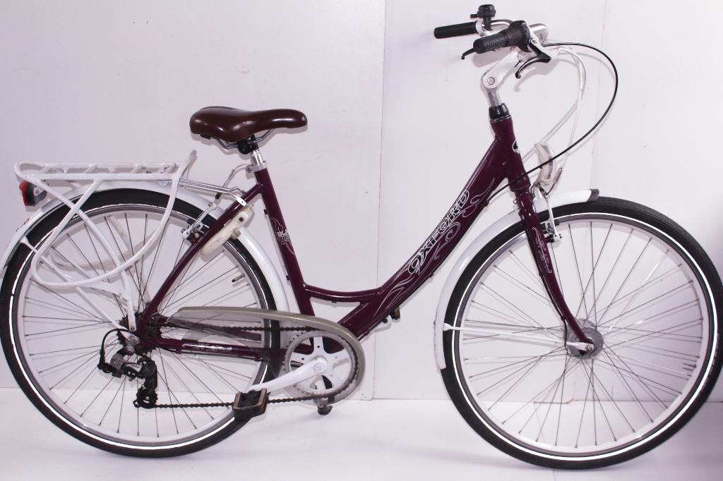 Mooie Alu 28 inch Oxford meisjes-jeugd-fiets 51 cm - 7 speed, Fietsen en Brommers, Gebruikt, Velgrem, Versnellingen, Oxford