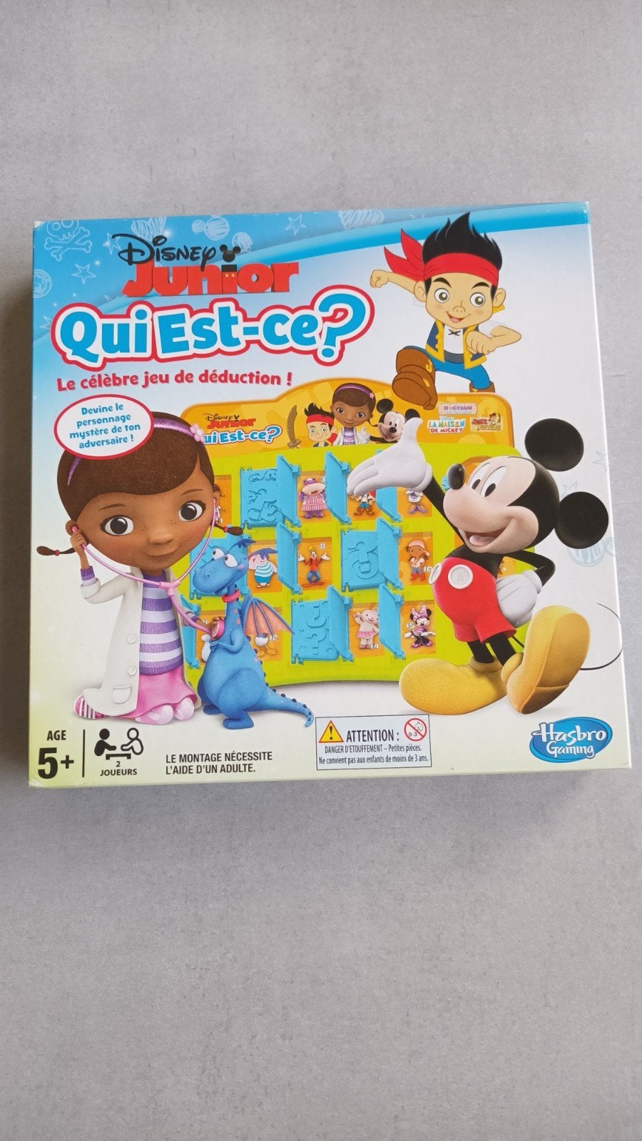 Qui est-ce ?, Hobby en Vrije tijd, Een of twee spelers, Ophalen, Gebruikt, Disney