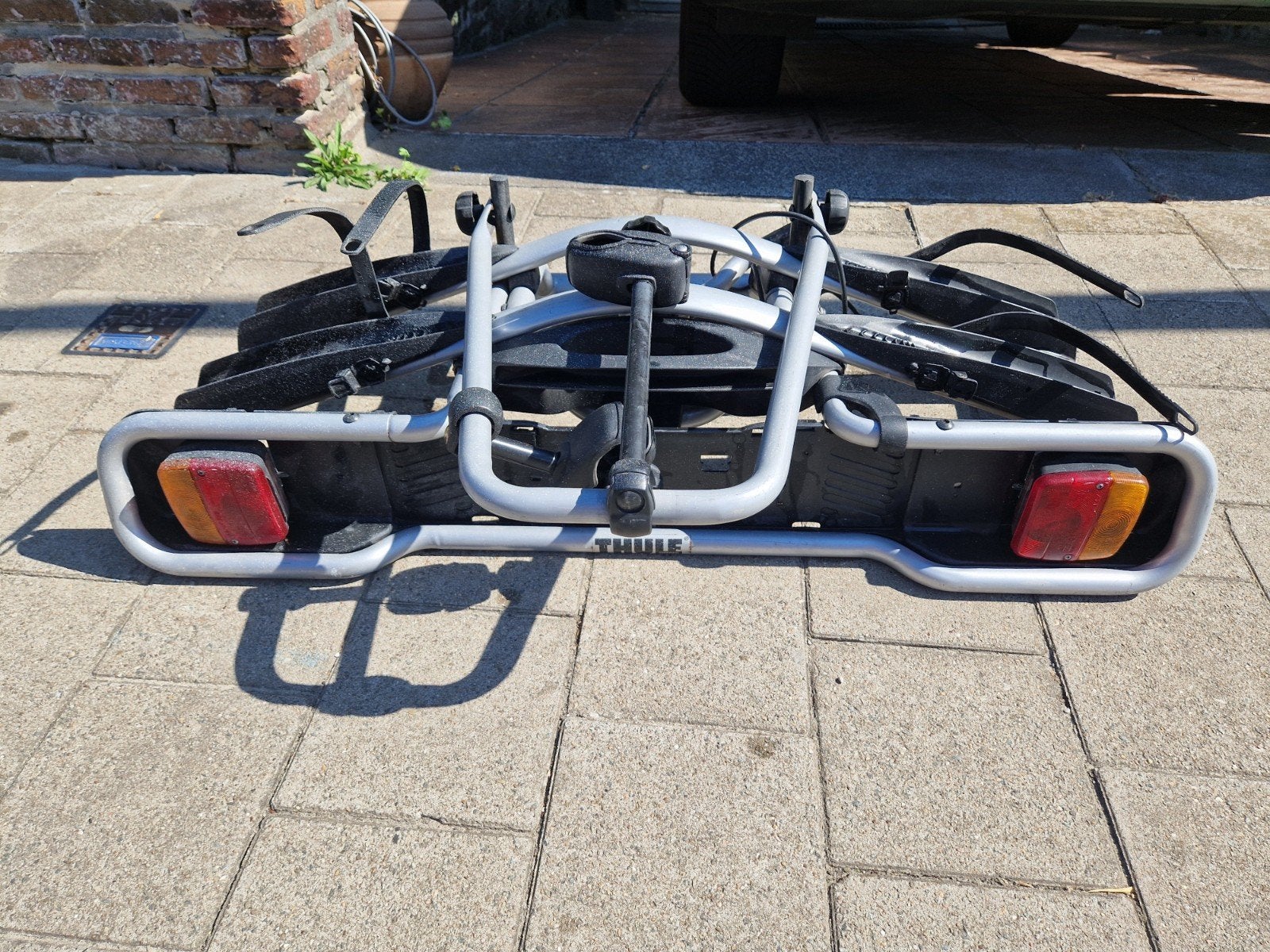 Thule fietsdrager 2 fietsen, Enlèvement, 2 vélos, Utilisé, Support d'attelage