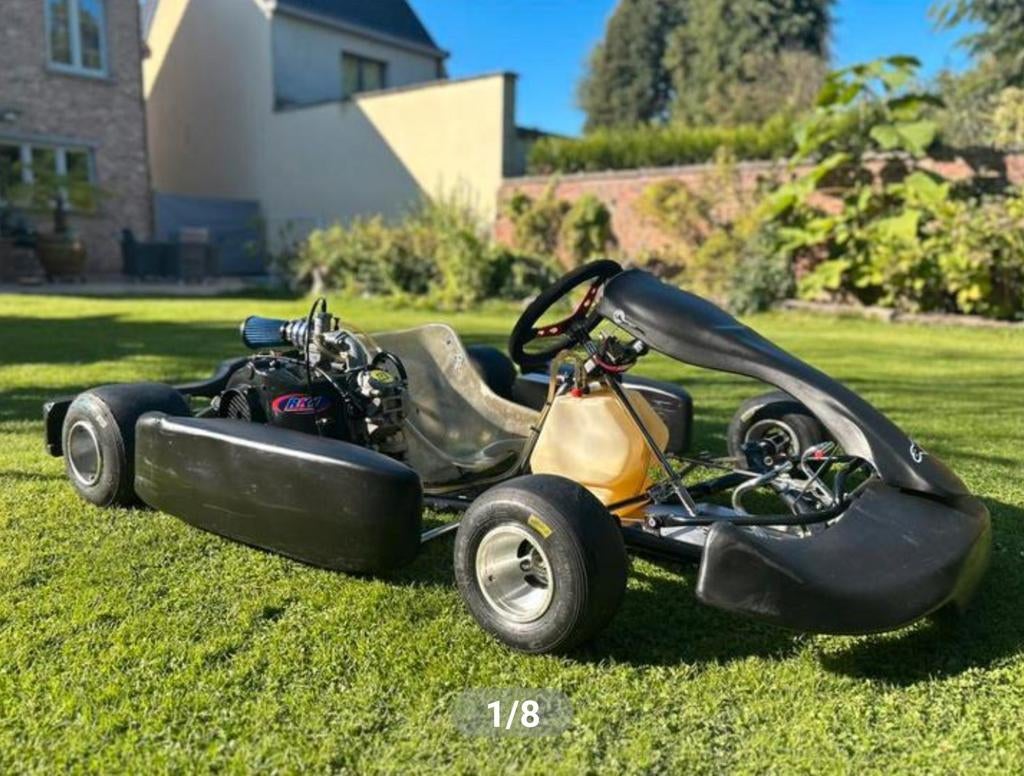 Kart RK1 150cc viertakt in perfecte staat, Enlèvement, Comme neuf, Kart