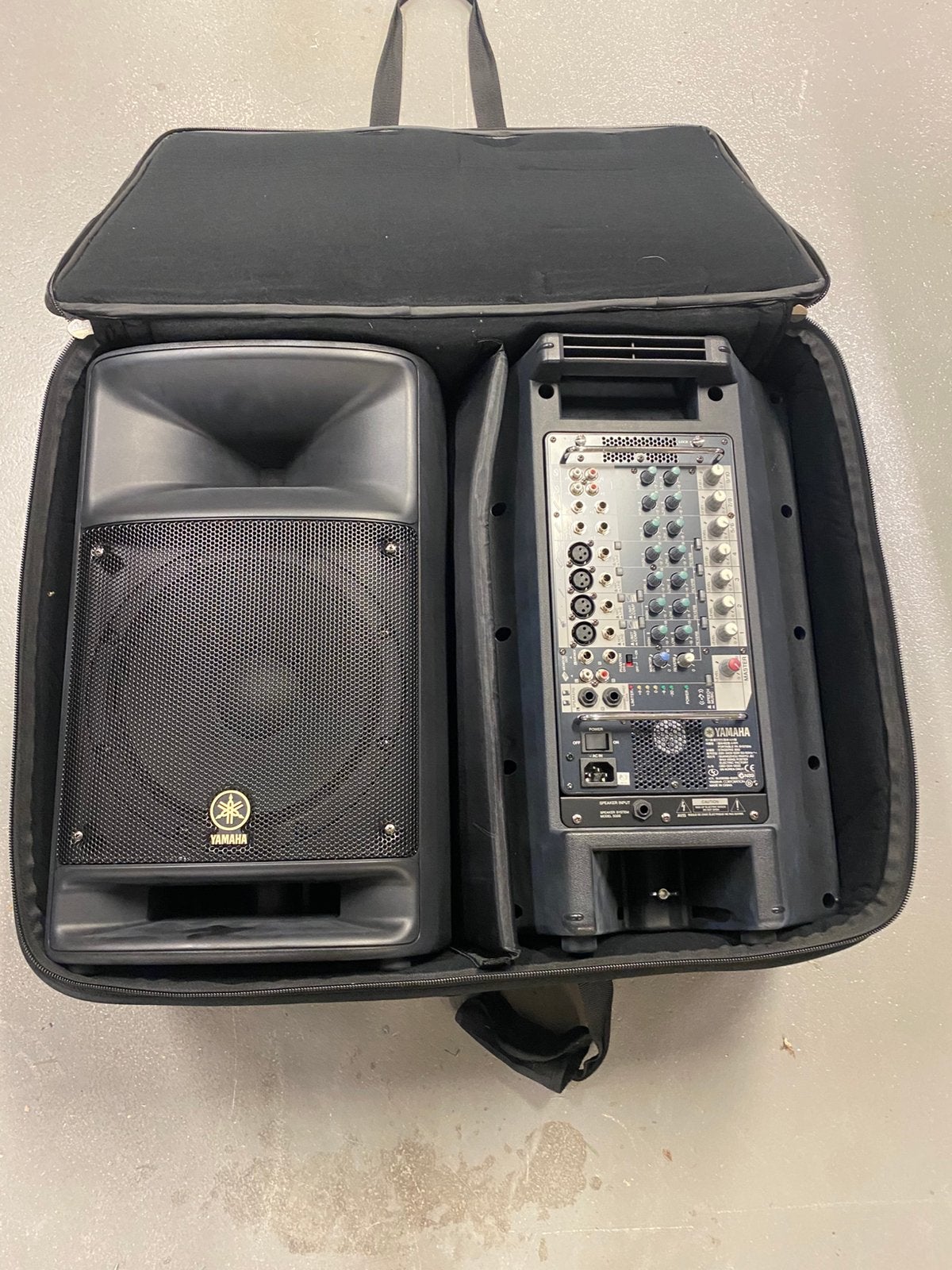 Yamaha STAGEPAS 500 PA-set + statieven, Ophalen, Zo goed als nieuw, Yamaha
