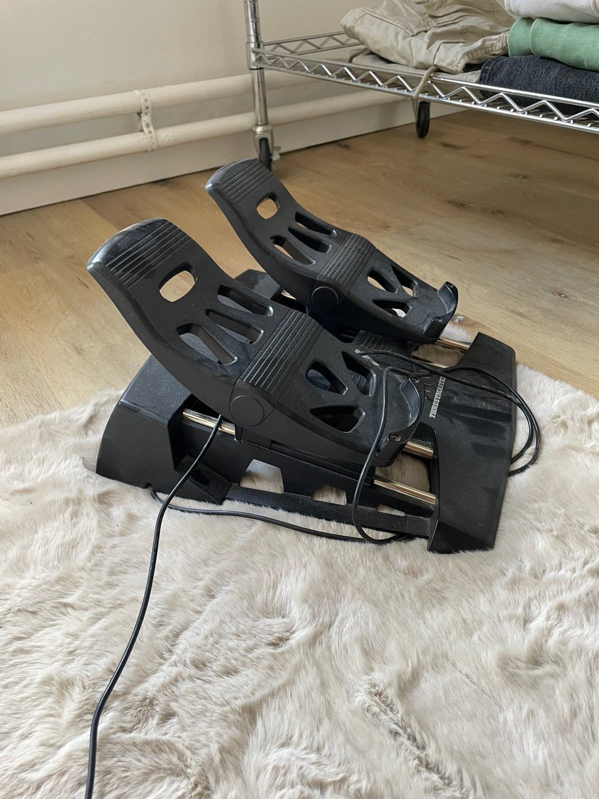 Rudder pedals, Computers en Software, Joysticks, Ophalen, Zo goed als nieuw
