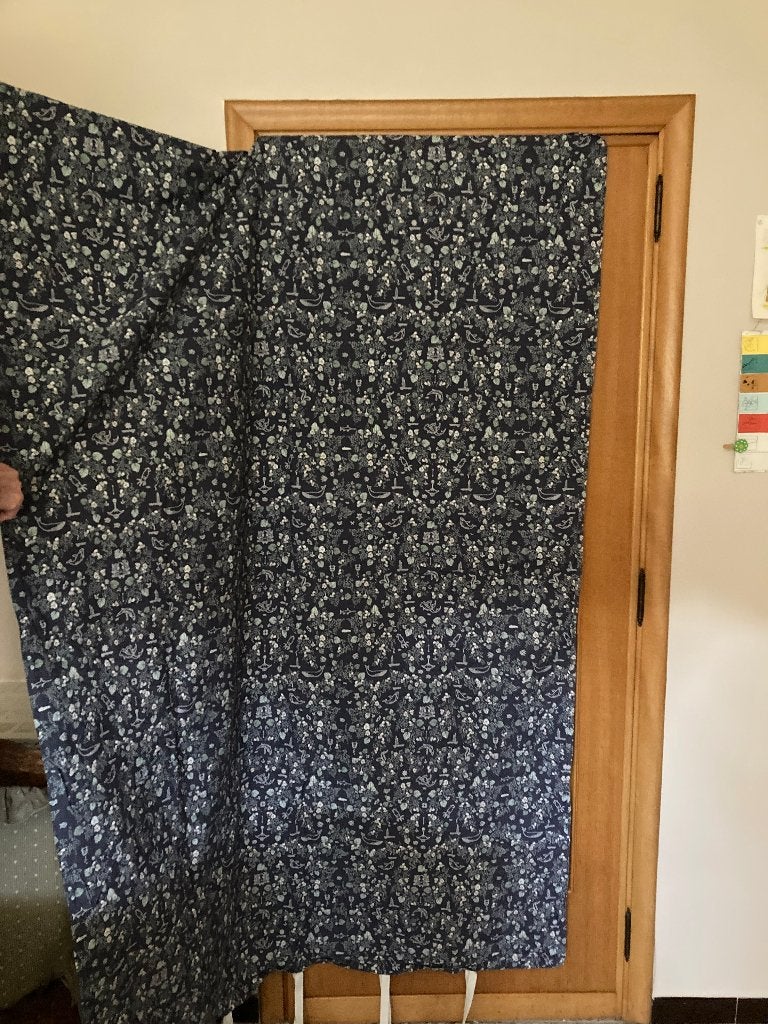 Donkerblauw dekbedovertrek + kussensloop voor 1 persoonsbed, Kinderen en Baby's, Kinderkamer | Beddengoed, Dekbedovertrek, Ophalen of Verzenden