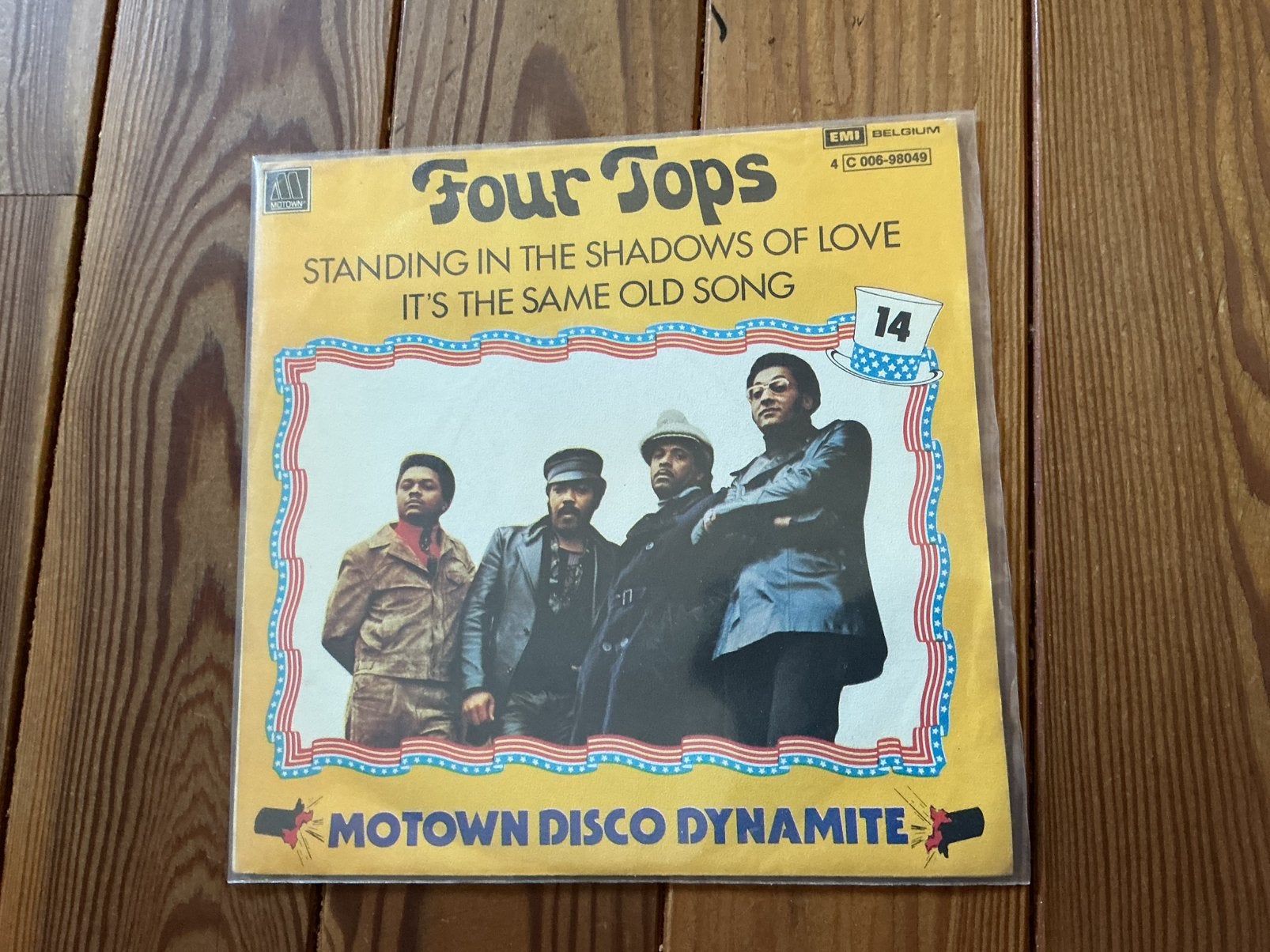7” Four Tops - standing in the shadows of love/ if’s the sam, Ophalen of Verzenden, Zo goed als nieuw