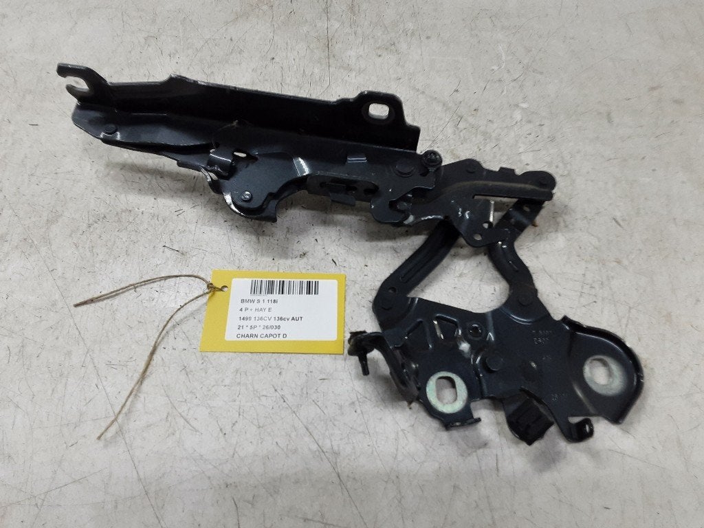 CHARNIERE DE CAPOT DROIT BMW 1 serie (F40) (7450924), Utilisé, BMW, Petuelring 130
80809  München, DE, Bayerische Motoren Werke AG