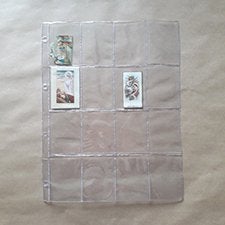 10 feuilles avec 16 cases pour autocollants Panini, Collections, Photos & Gravures, Neuf, Envoi