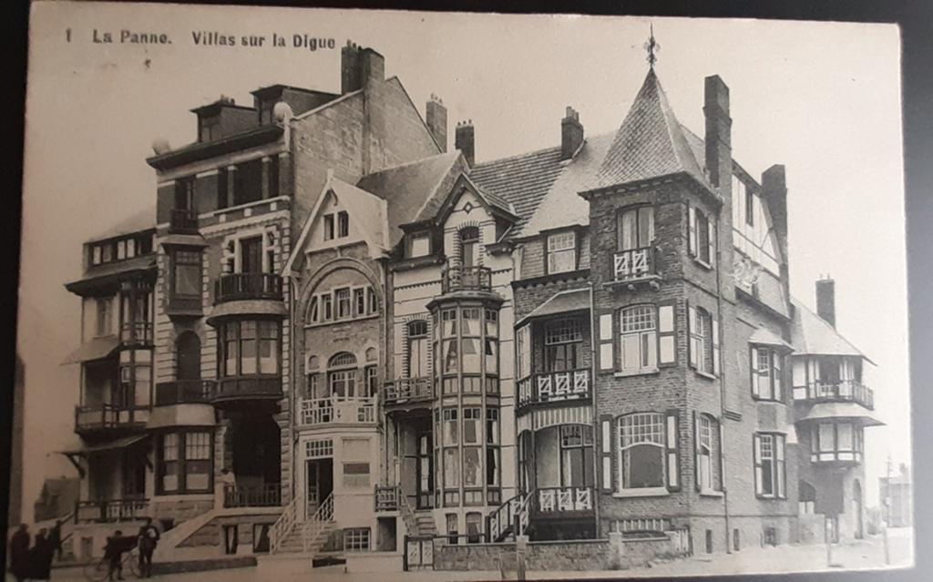 La PANNE Les villas de la Digue ZEEDIJK, Collections, Cartes postales | Belgique, Enlèvement ou Envoi