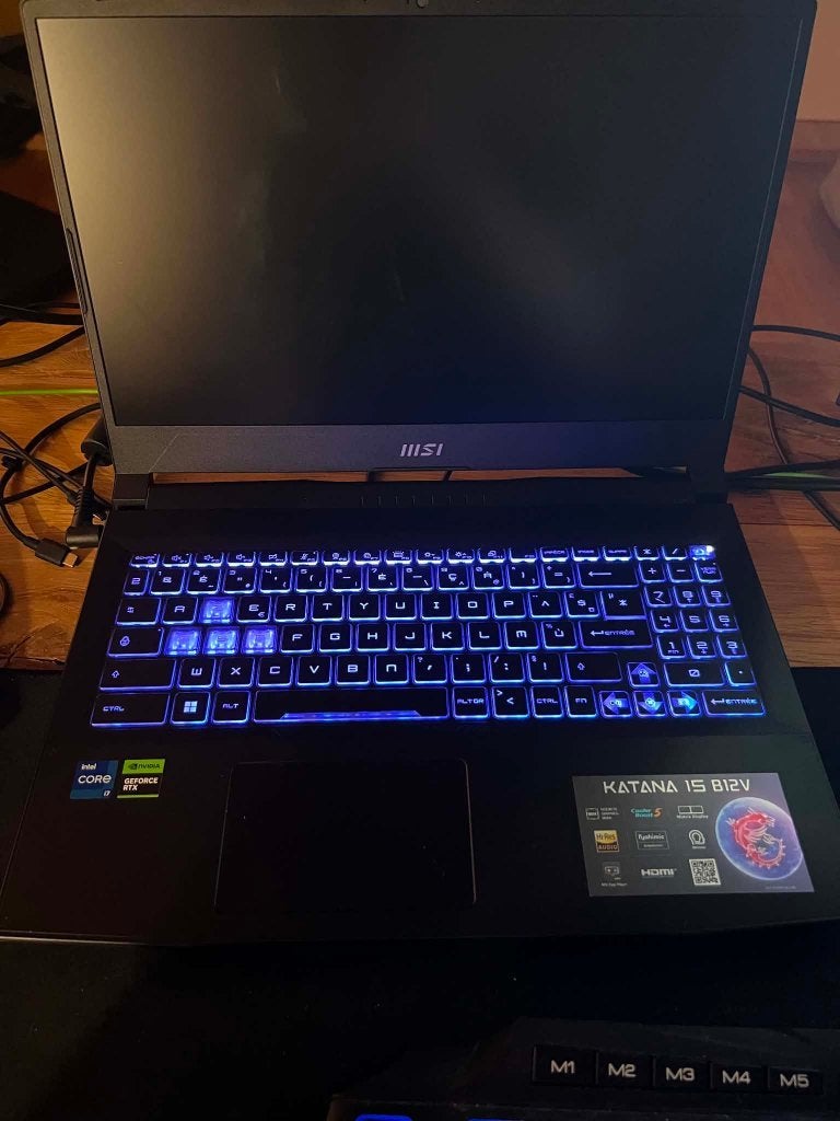 Ordinateur Portable Gaming - MSI Katana, Computers en Software, Windows Laptops, Zo goed als nieuw, 15 inch, SSD, 4 Ghz of meer