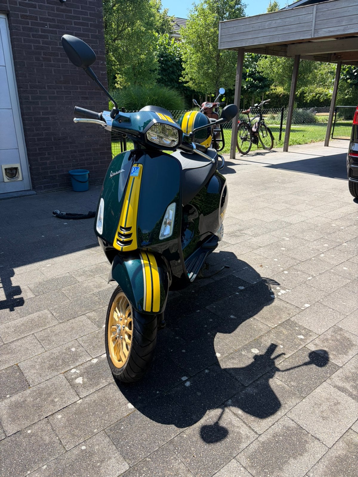 Gebruiksklare Vespa Sprint RS 50cc B-klasse (2021), Fietsen en Brommers, Scooters | Vespa, Ophalen, Overige modellen, Benzine