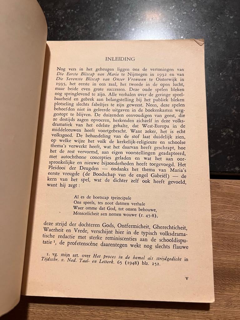 De eerste Bliscap van Maria - Klassieke Galerij nr 49, Boeken, Ophalen of Verzenden, Gelezen, België
