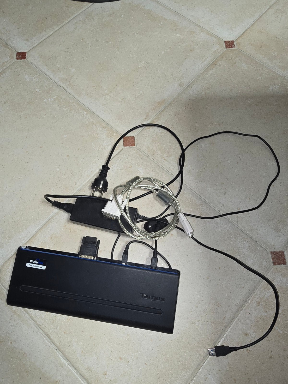 docking station Targus, Ophalen