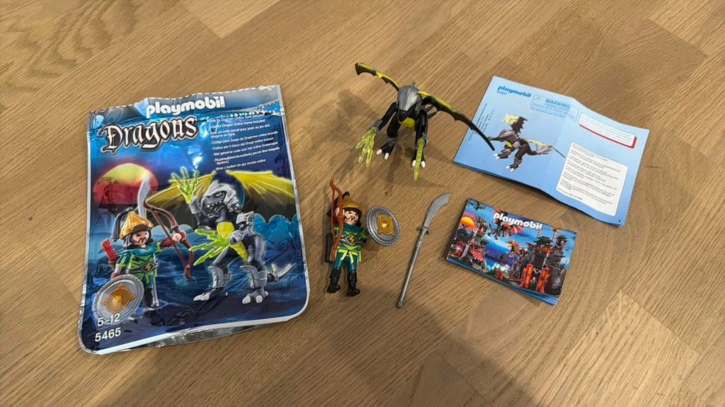 Playmobil Dragons 5465, Ophalen