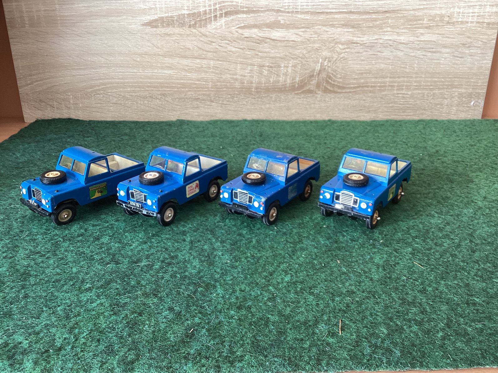 Lot Britains landrover, Ophalen of Verzenden, Gebruikt, Auto, Britains