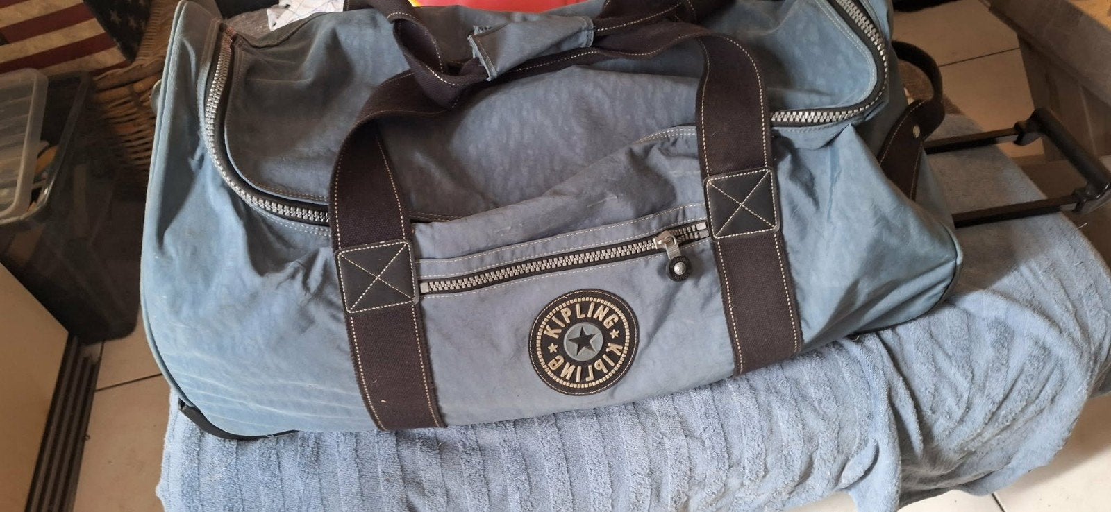 reistas Kipling op wieltjes, 30 cm ou plus, Enlèvement ou Envoi, 80 cm ou plus, 35 à 55 cm