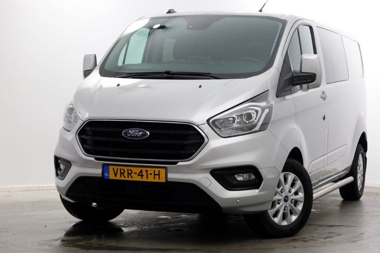 Ford Transit Custom 2.0 TDCI 130pk L2H1 Limited D.C. Airco/N, Bedrijf, 205 g/km, Ford, Te koop