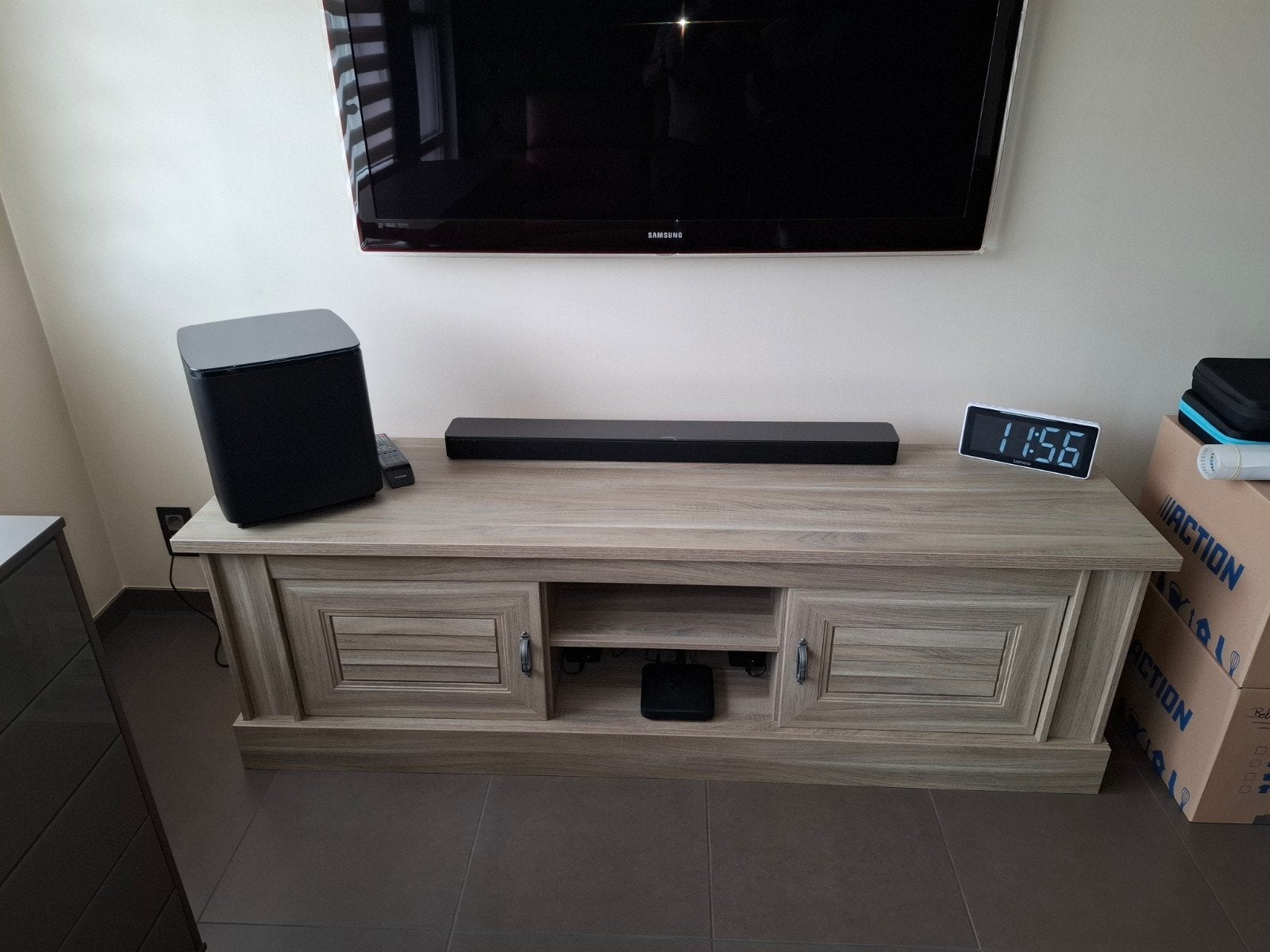 Commode et meuble TV, Enlèvement