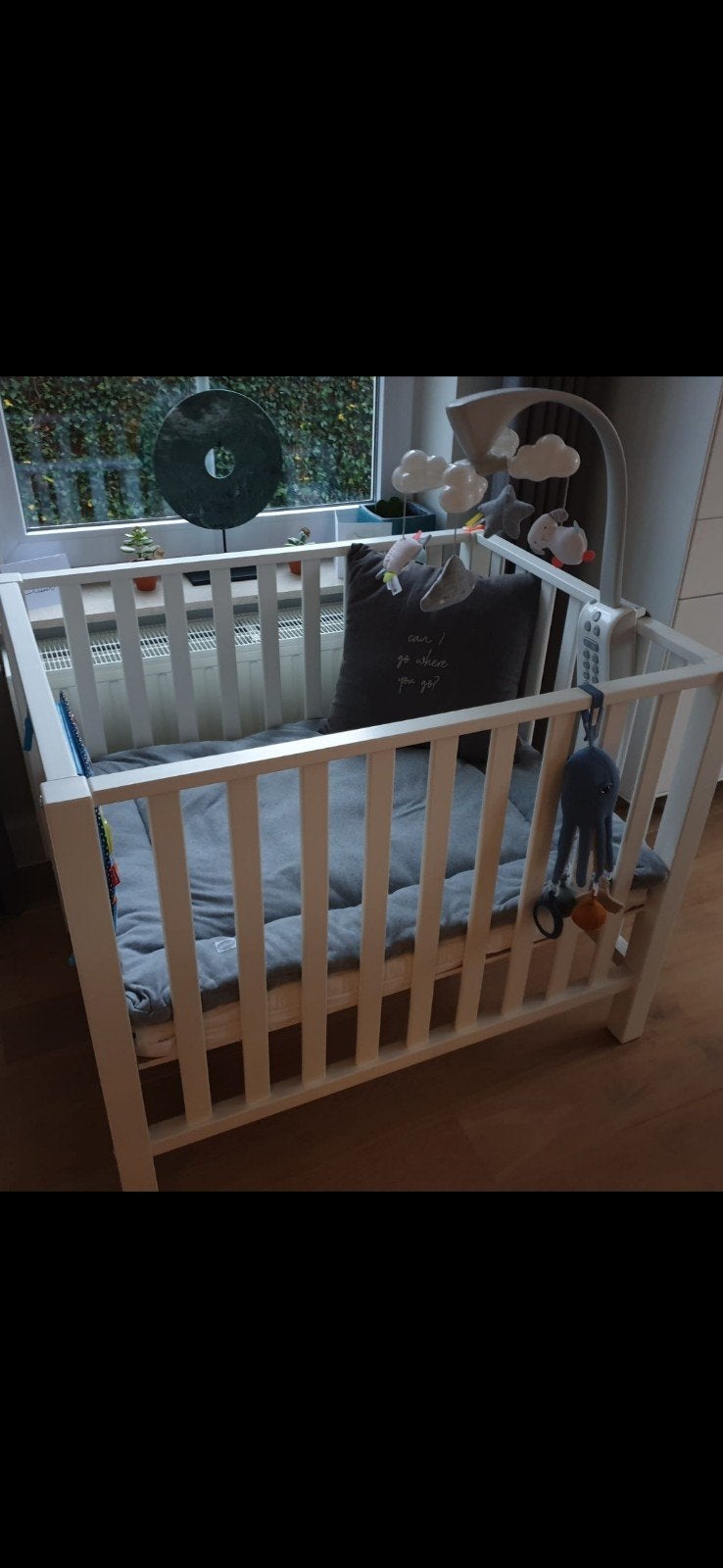 Quax park wit, Kinderen en Baby's, Ophalen, Zo goed als nieuw, Rechthoekig, In hoogte verstelbaar